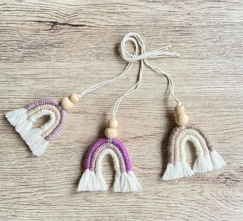 Macramé regenboogje