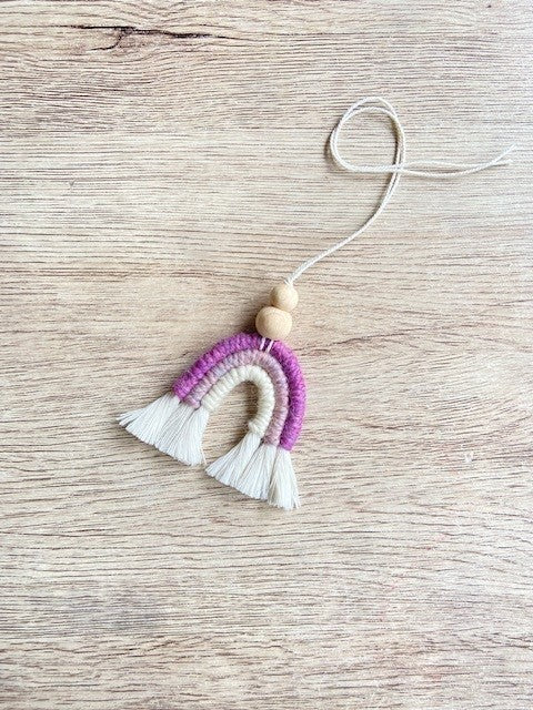 Macramé regenboogje