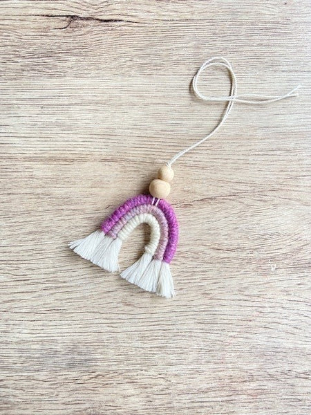 Macramé regenboogje